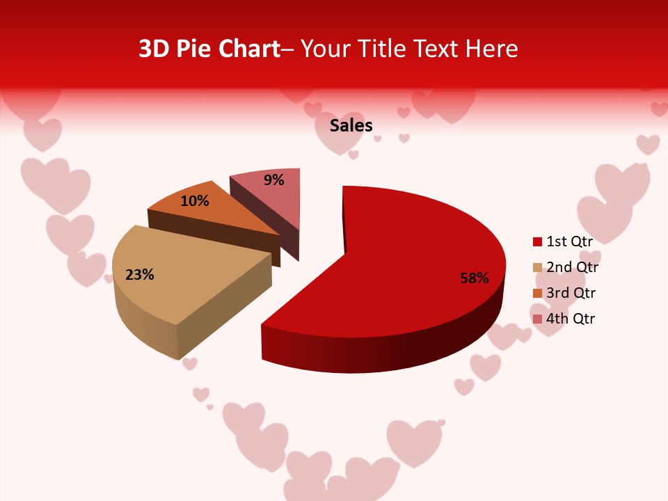 Valentin Horizontal Shape PowerPoint Template