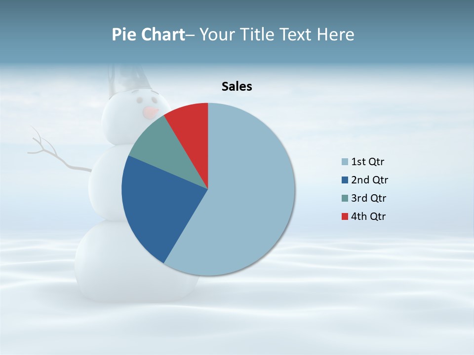 White Year Bucket PowerPoint Template