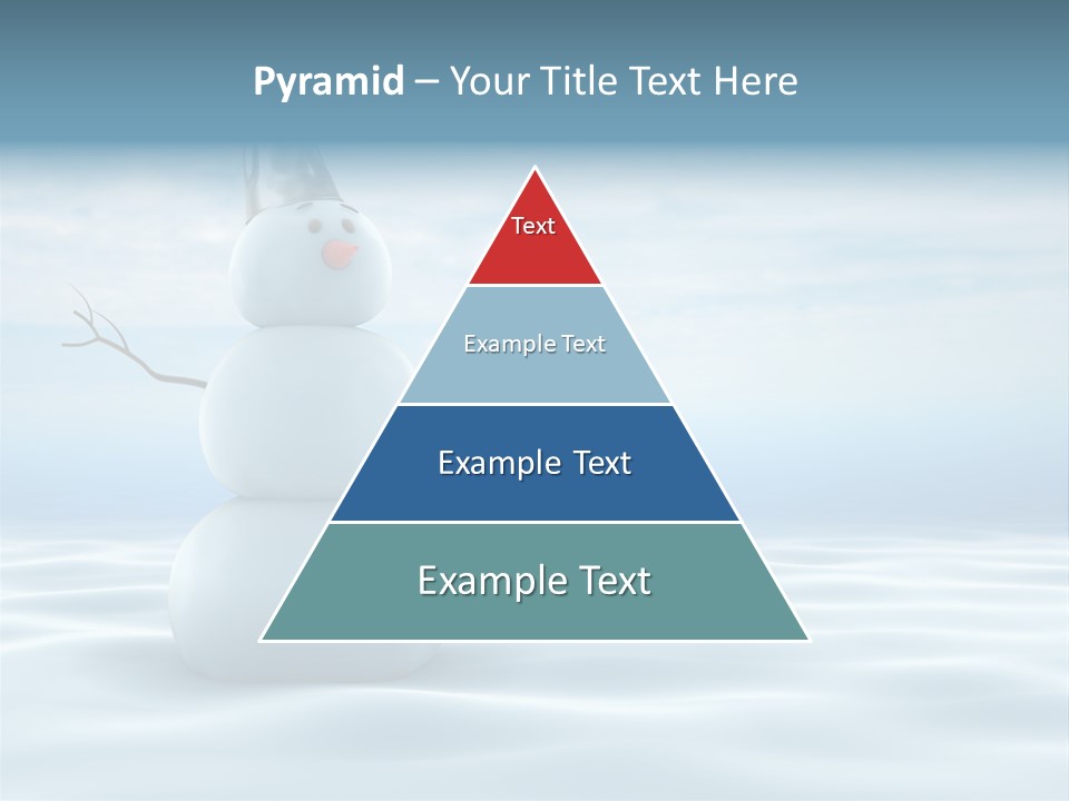 White Year Bucket PowerPoint Template