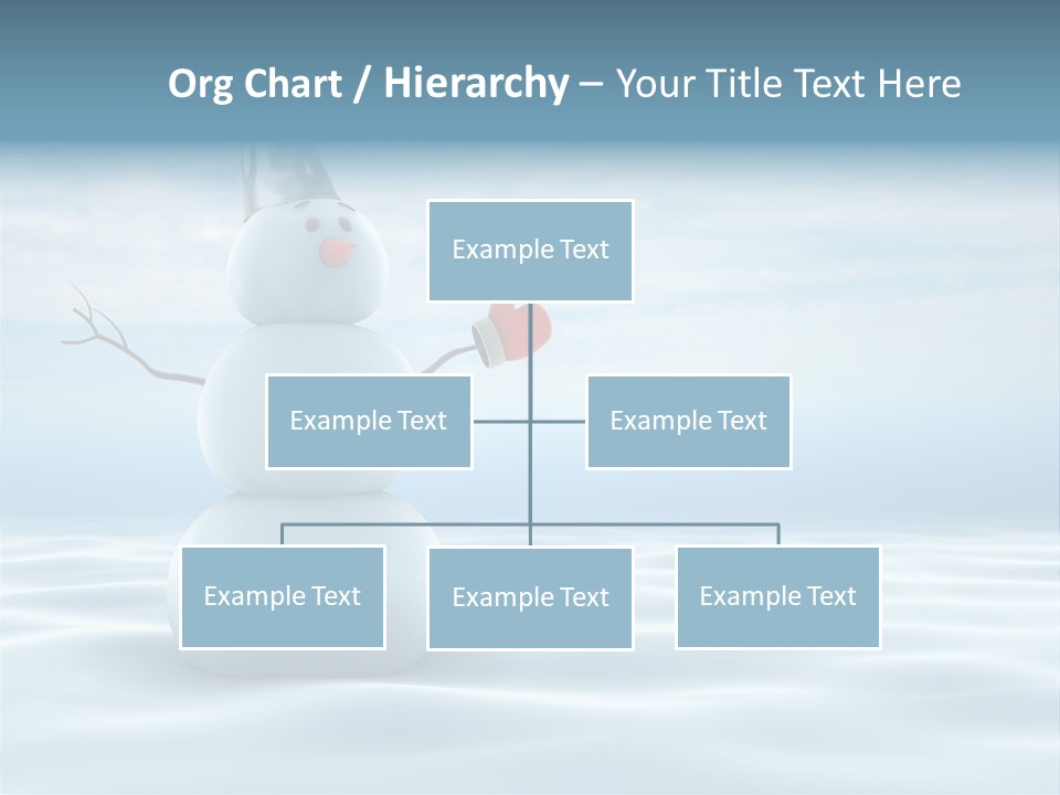 White Year Bucket PowerPoint Template