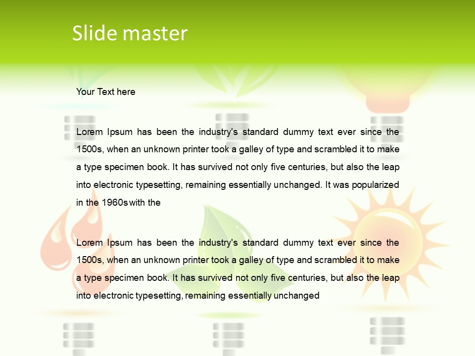 Light Corporate Abstract PowerPoint Template