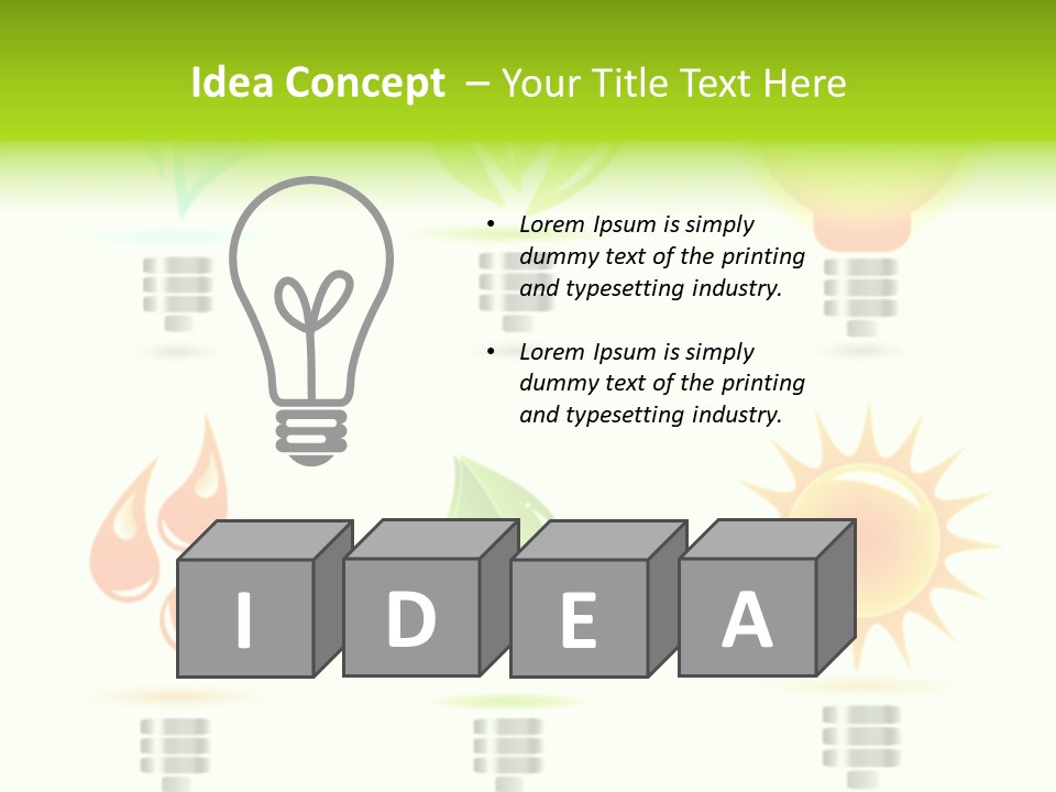 Light Corporate Abstract PowerPoint Template