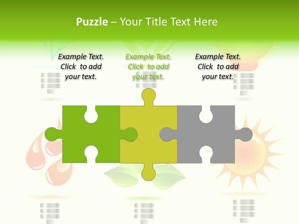 Energy Element Corporate PowerPoint Template