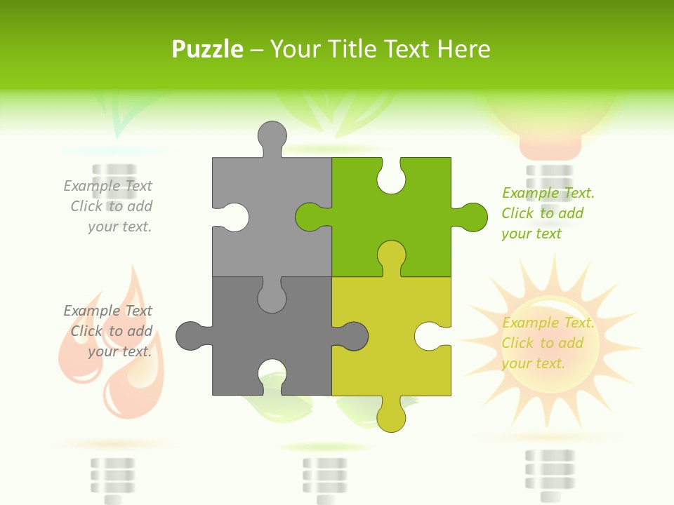 Energy Element Corporate PowerPoint Template