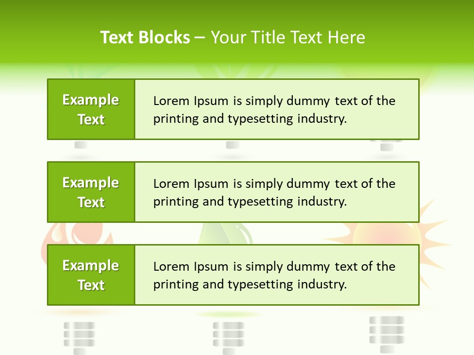 Energy Element Corporate PowerPoint Template