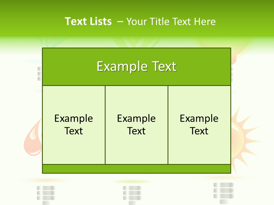 Energy Element Corporate PowerPoint Template