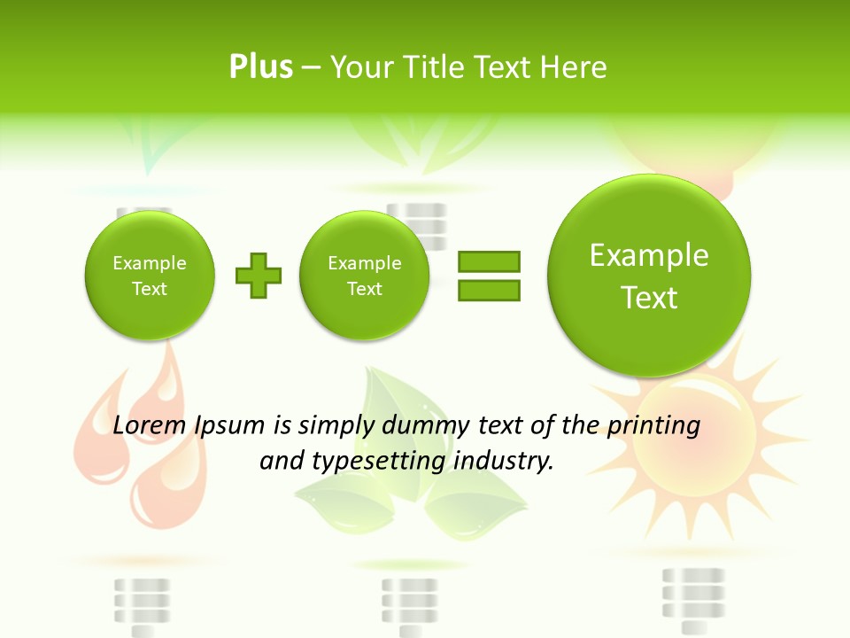 Energy Element Corporate PowerPoint Template