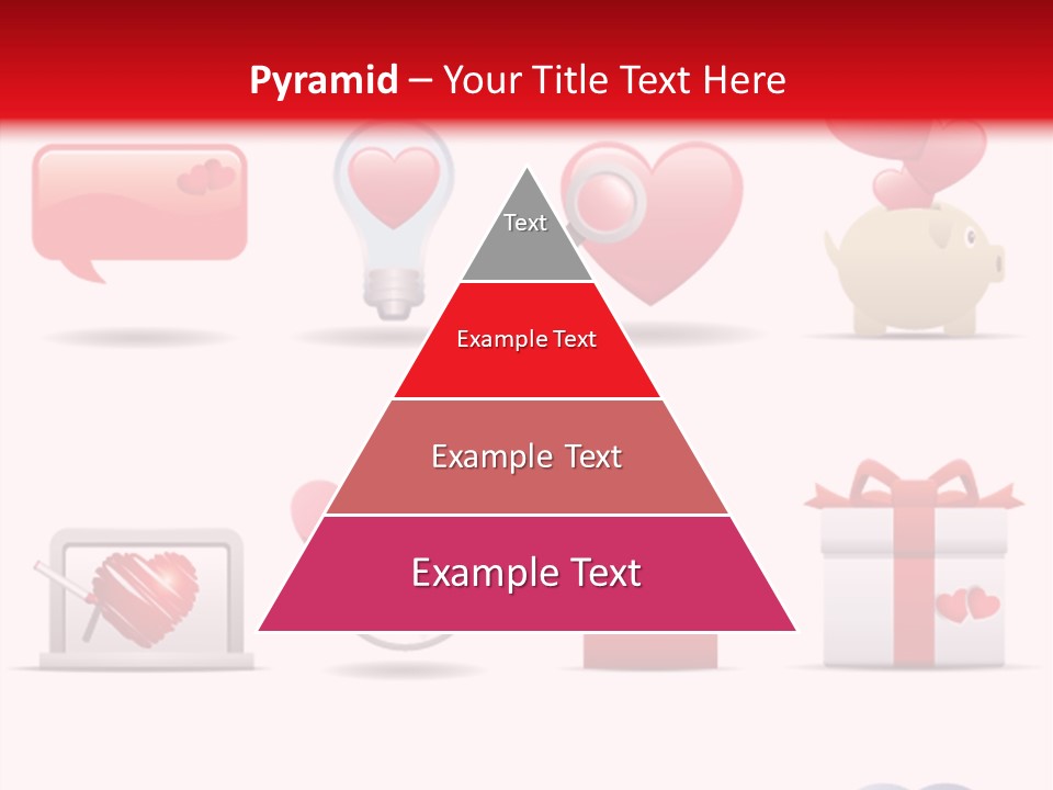 Bag Icon Painting PowerPoint Template