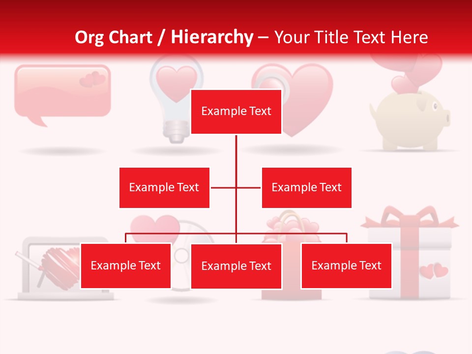 Bag Icon Painting PowerPoint Template