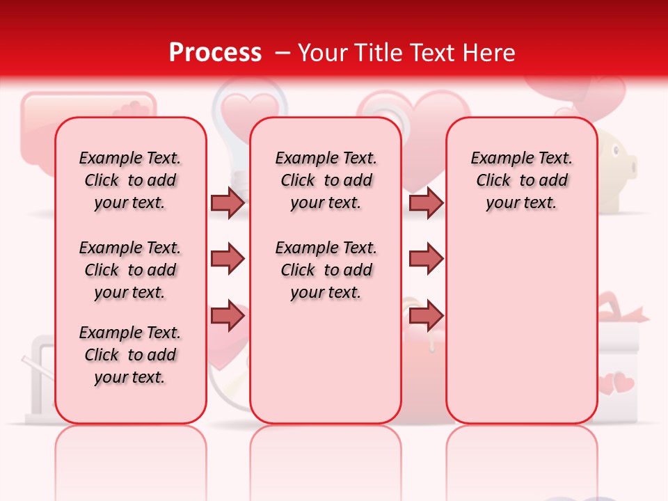 Bag Icon Painting PowerPoint Template