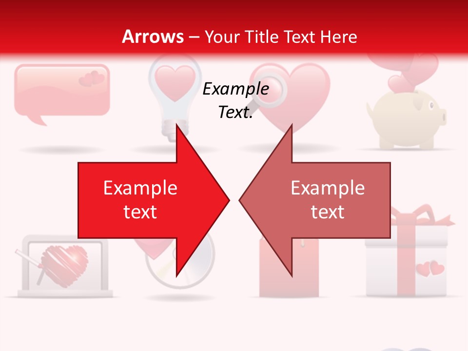 Bag Icon Painting PowerPoint Template