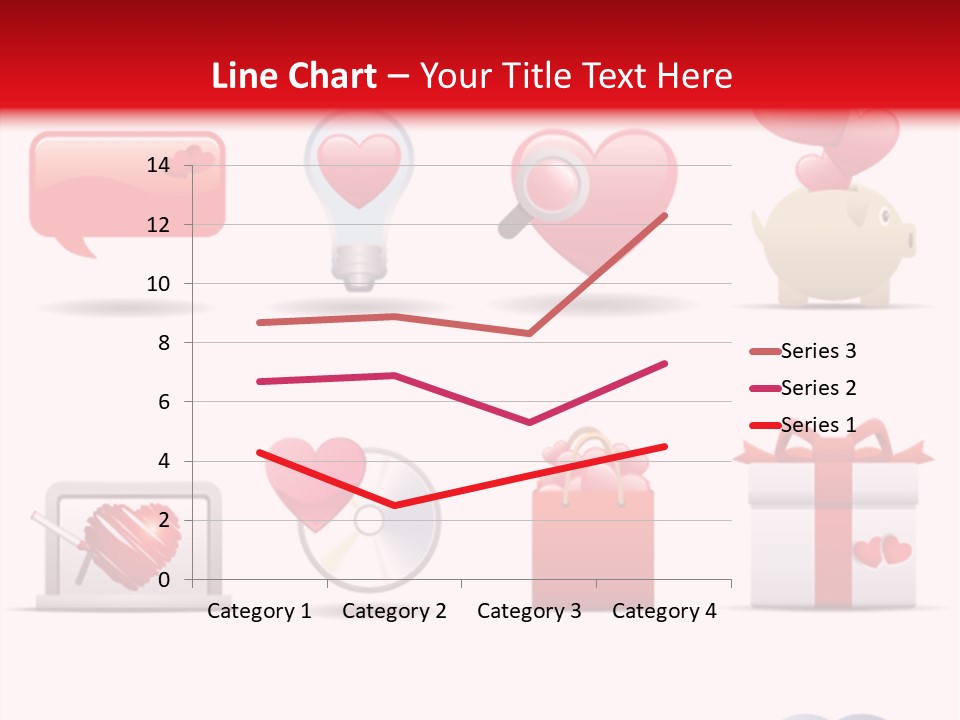 Bag Icon Painting PowerPoint Template