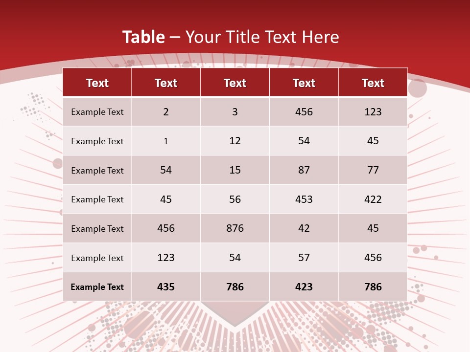A Red Heart On A White And Red Background PowerPoint Template