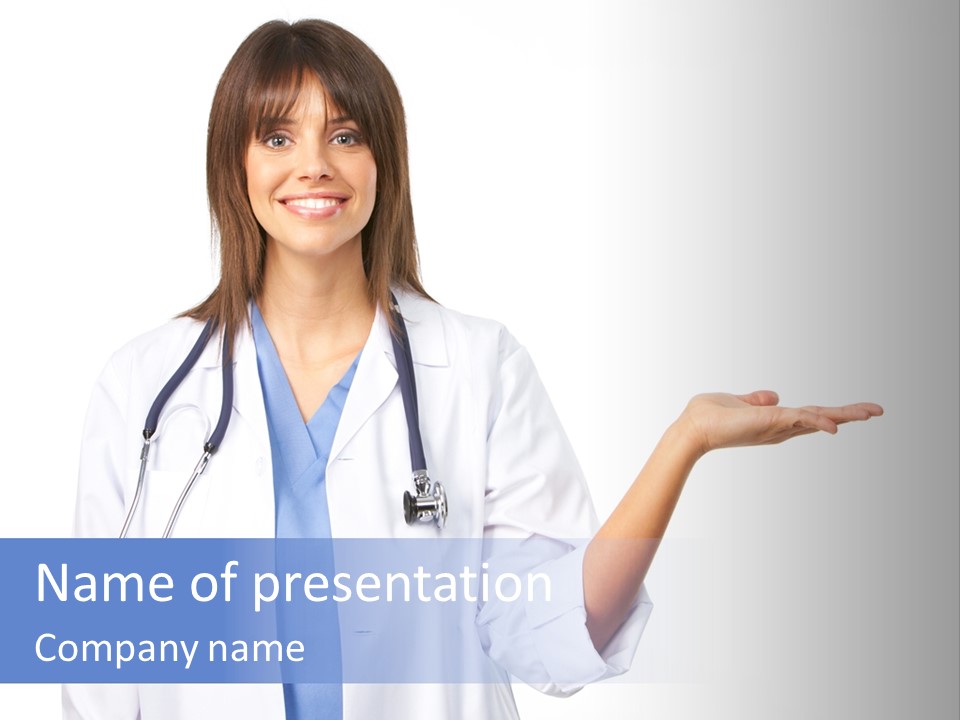 Young Work White PowerPoint Template