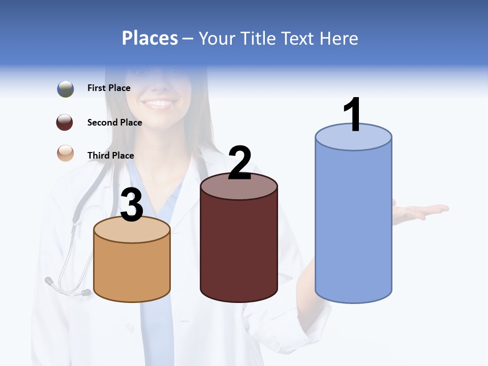 Young Work White PowerPoint Template