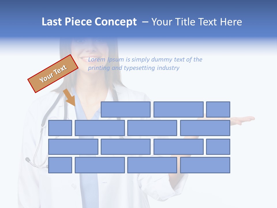 Young Work White PowerPoint Template