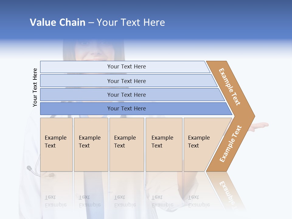 Young Work White PowerPoint Template