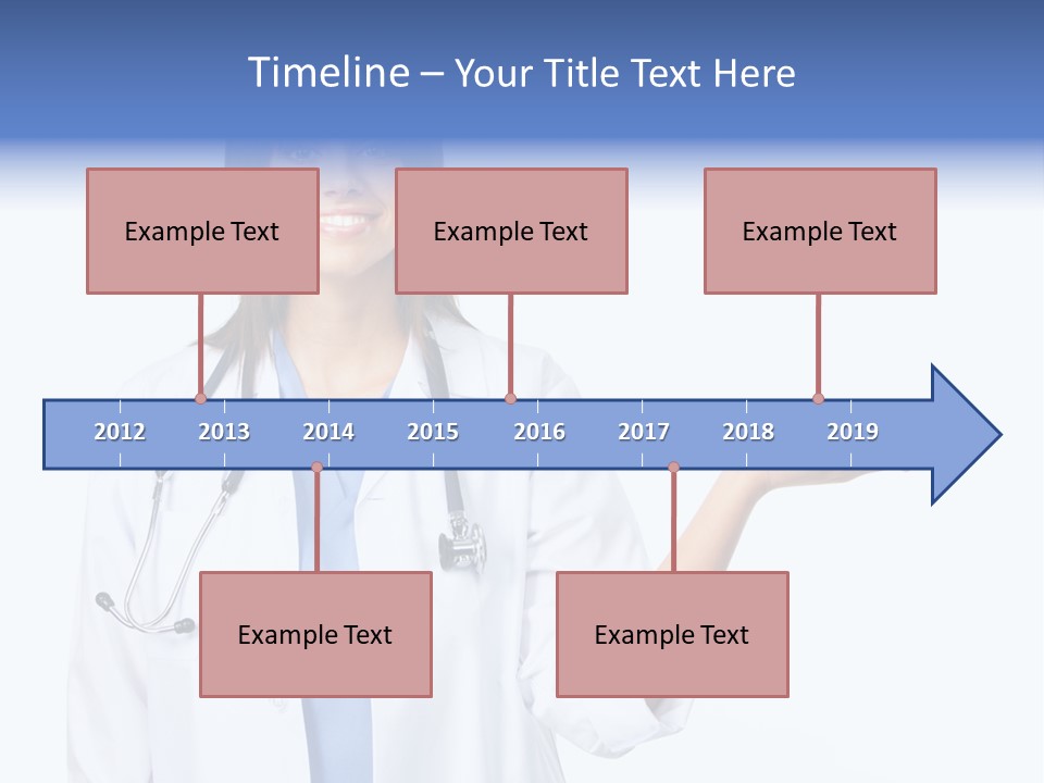 Young Work White PowerPoint Template