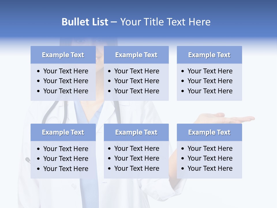 Young Work White PowerPoint Template