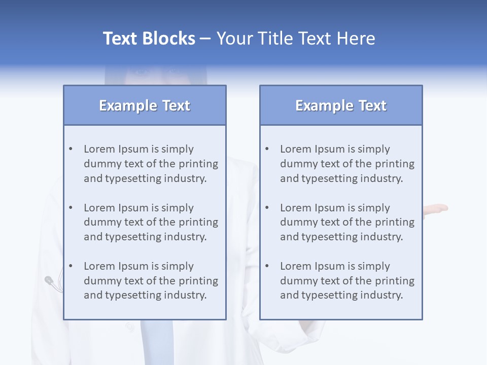 Young Work White PowerPoint Template