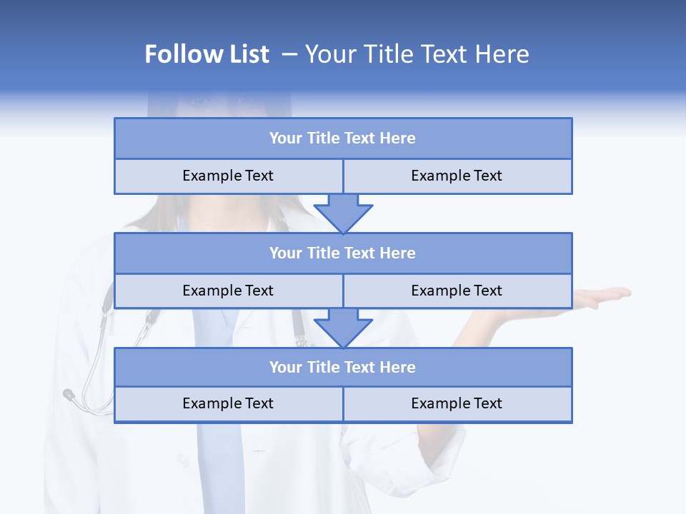 Young Work White PowerPoint Template