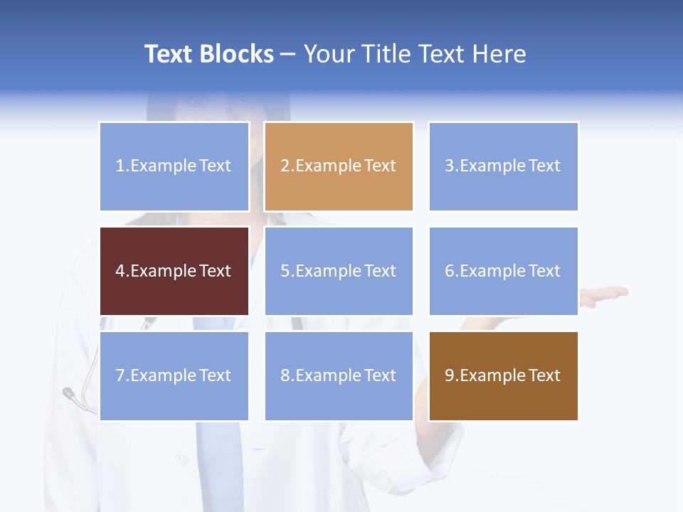 Young Work White PowerPoint Template