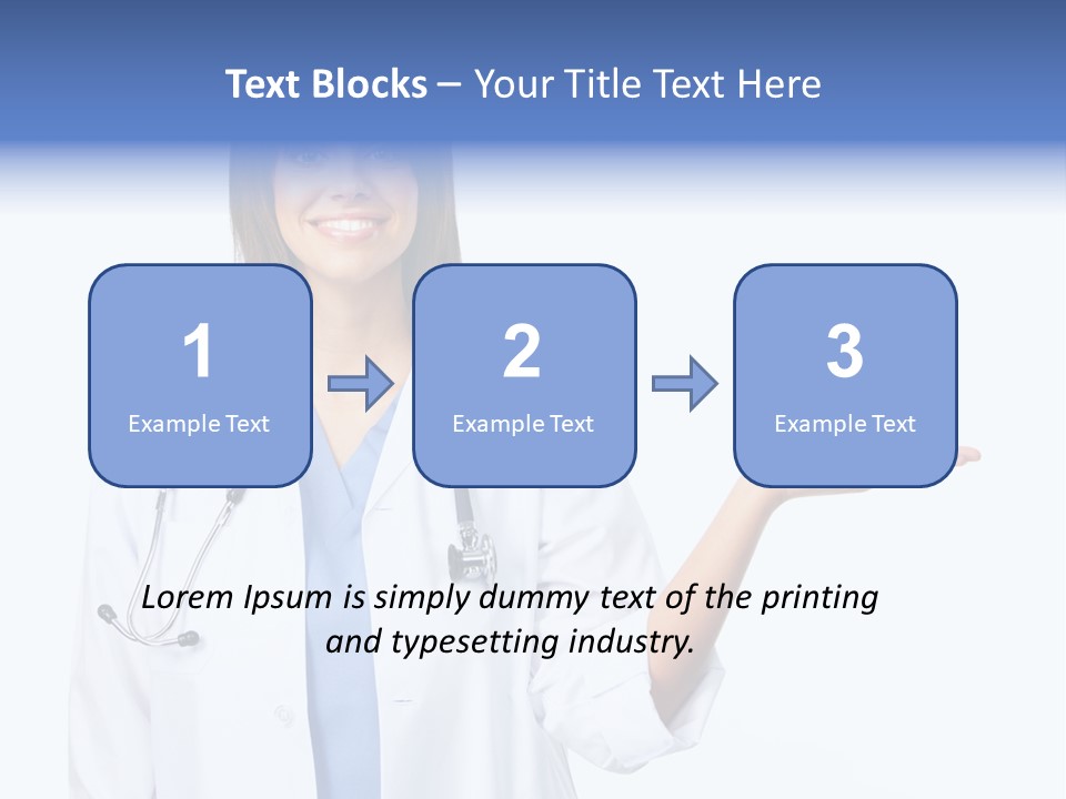 Young Work White PowerPoint Template