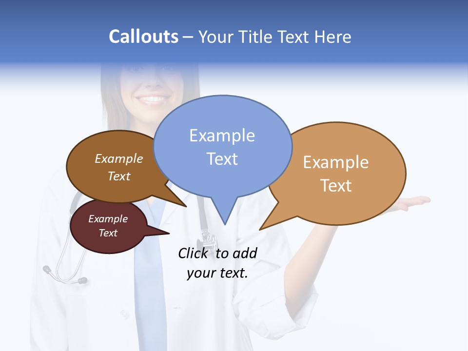 Young Work White PowerPoint Template