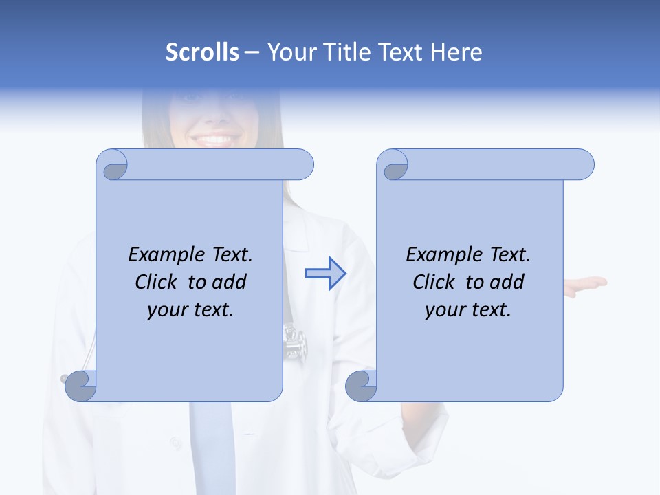 Young Work White PowerPoint Template