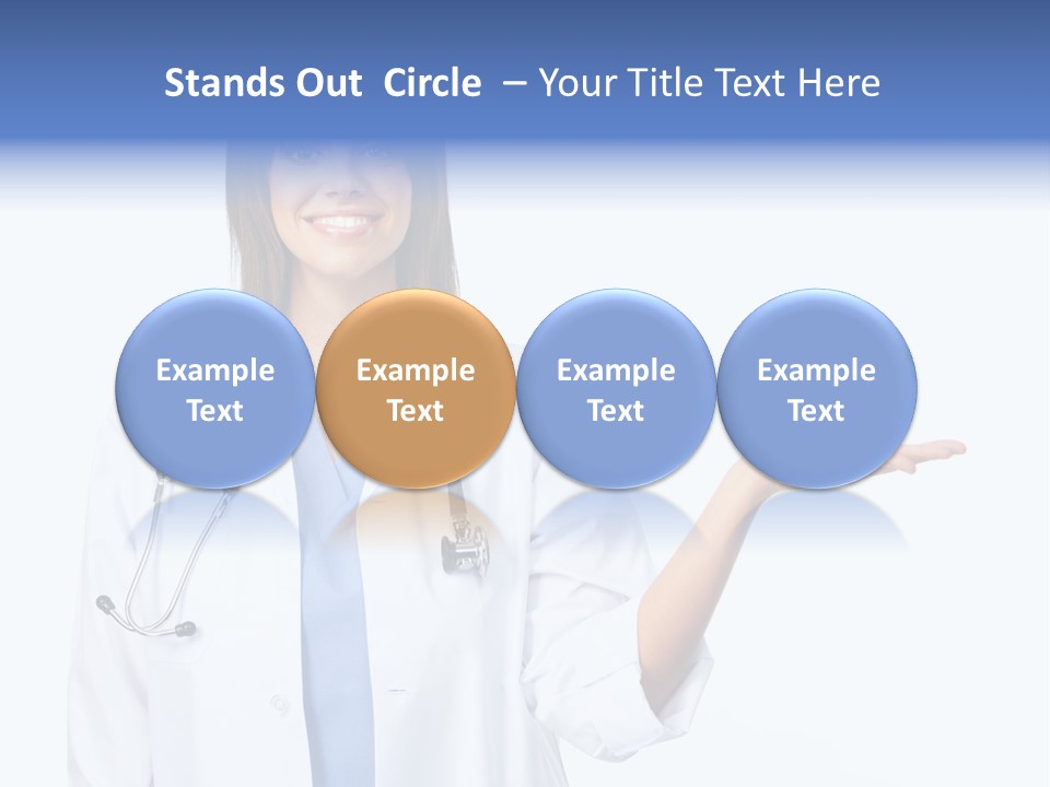 Young Work White PowerPoint Template