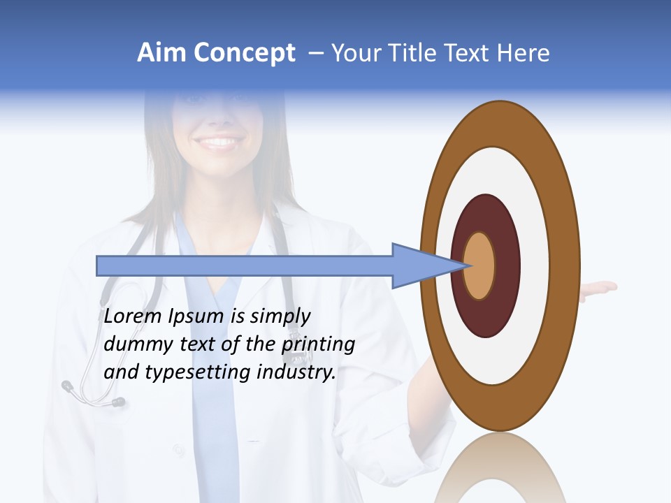 Young Work White PowerPoint Template