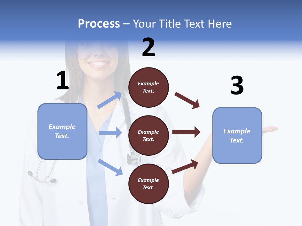 Young Work White PowerPoint Template