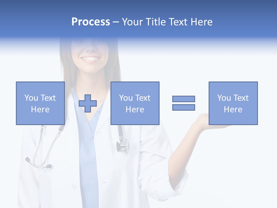 Young Work White PowerPoint Template