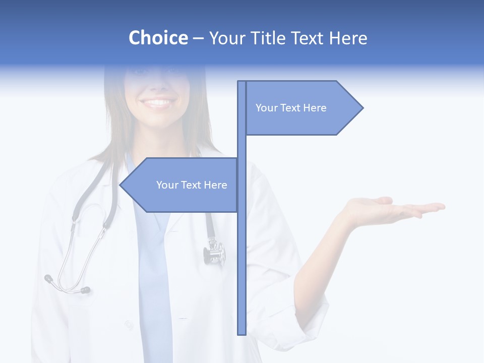 Young Work White PowerPoint Template