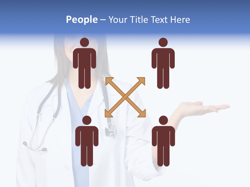 Young Work White PowerPoint Template