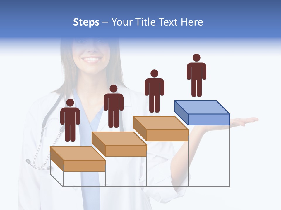 Young Work White PowerPoint Template