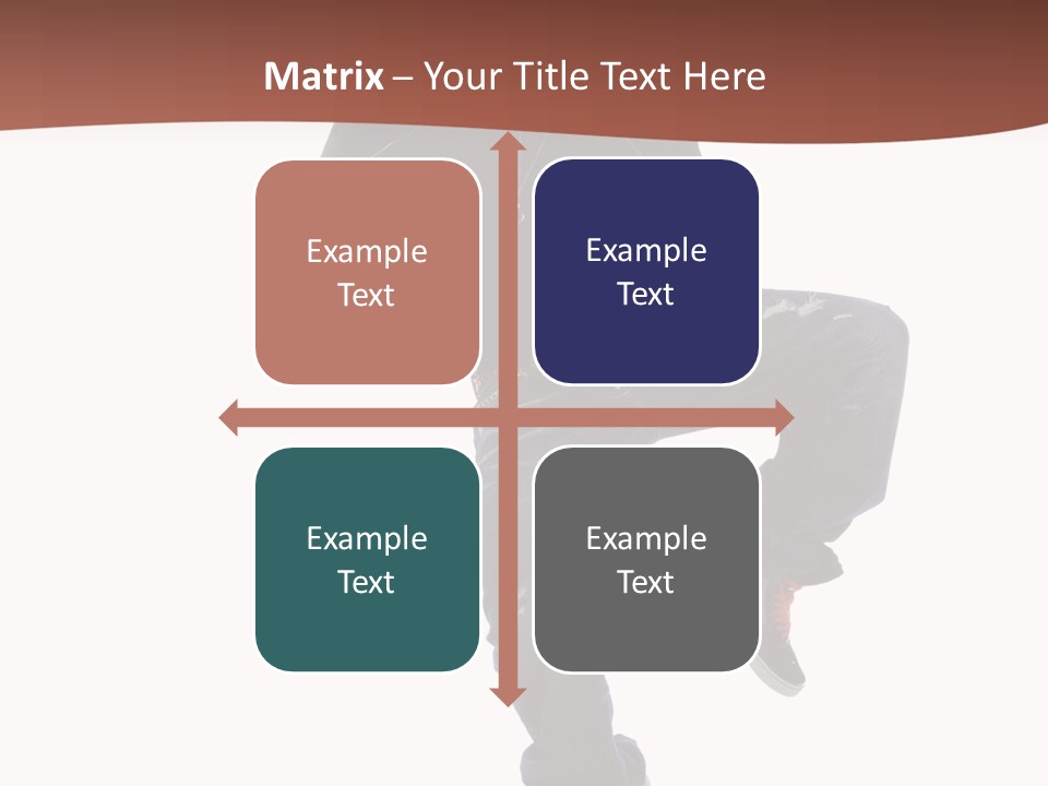 Cool Lifestyle Portrait PowerPoint Template