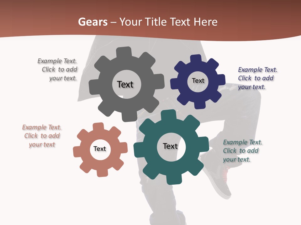 Cool Lifestyle Portrait PowerPoint Template