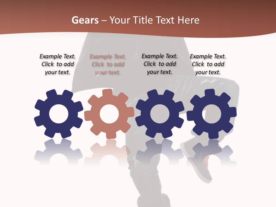 Cool Lifestyle Portrait PowerPoint Template