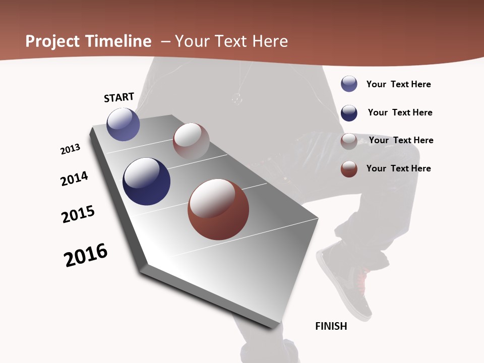 Cool Lifestyle Portrait PowerPoint Template