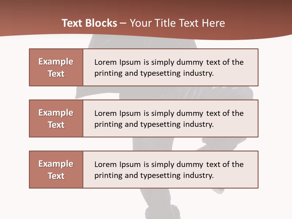 Cool Lifestyle Portrait PowerPoint Template