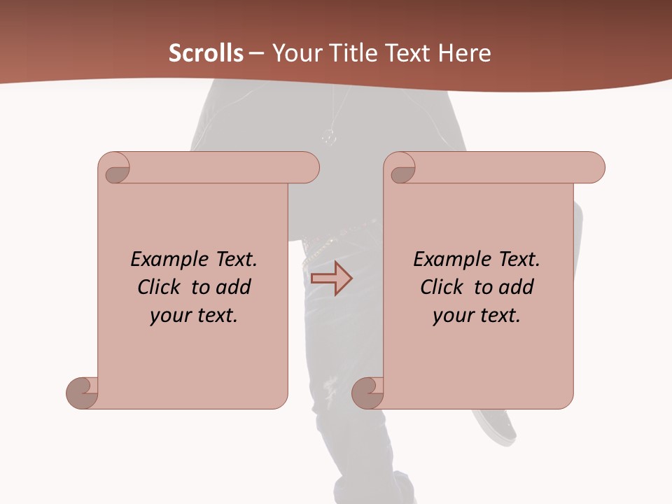 Cool Lifestyle Portrait PowerPoint Template