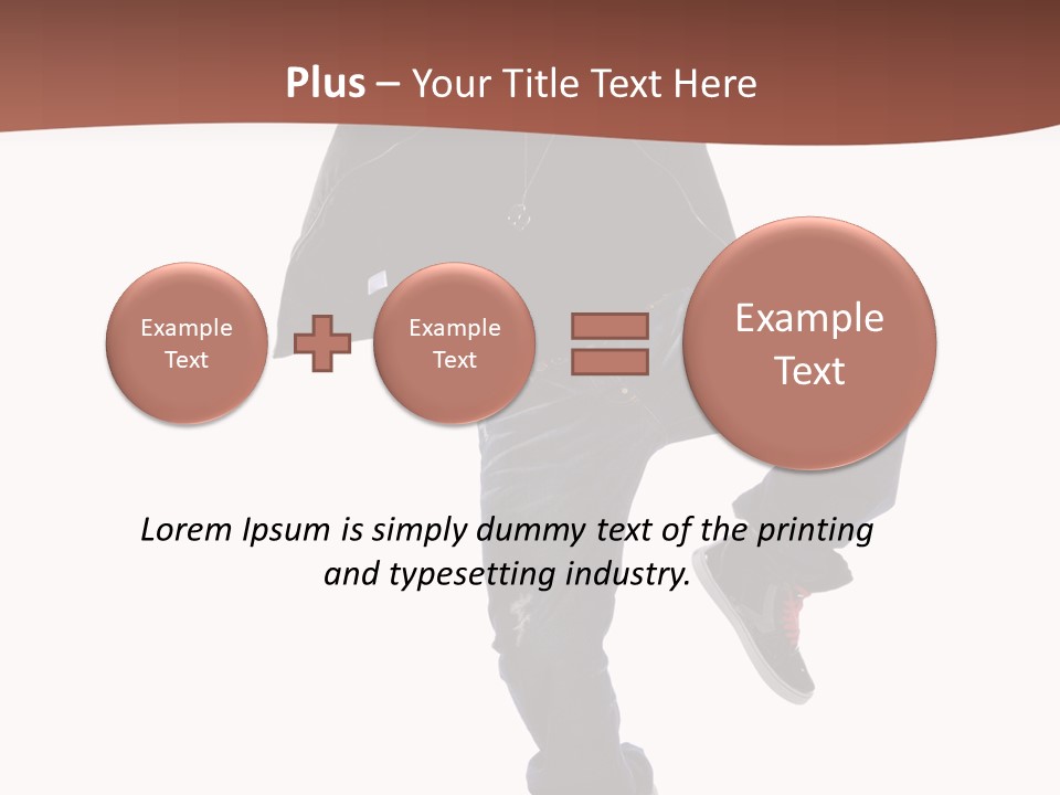 Cool Lifestyle Portrait PowerPoint Template
