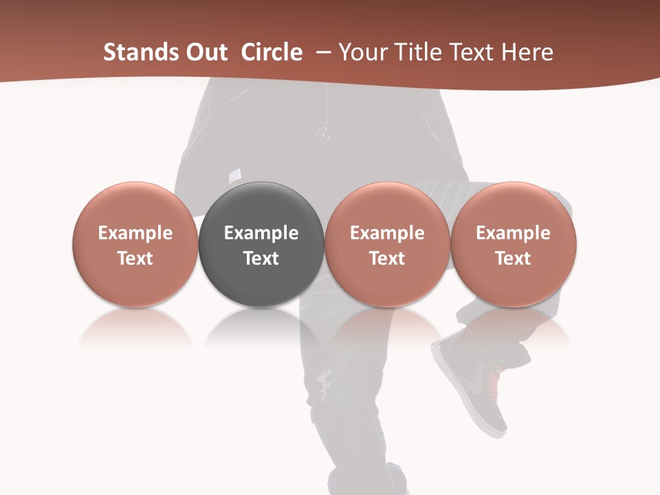 Cool Lifestyle Portrait PowerPoint Template