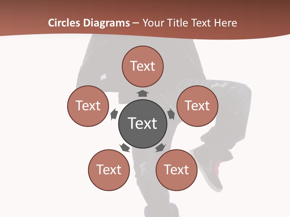 Cool Lifestyle Portrait PowerPoint Template