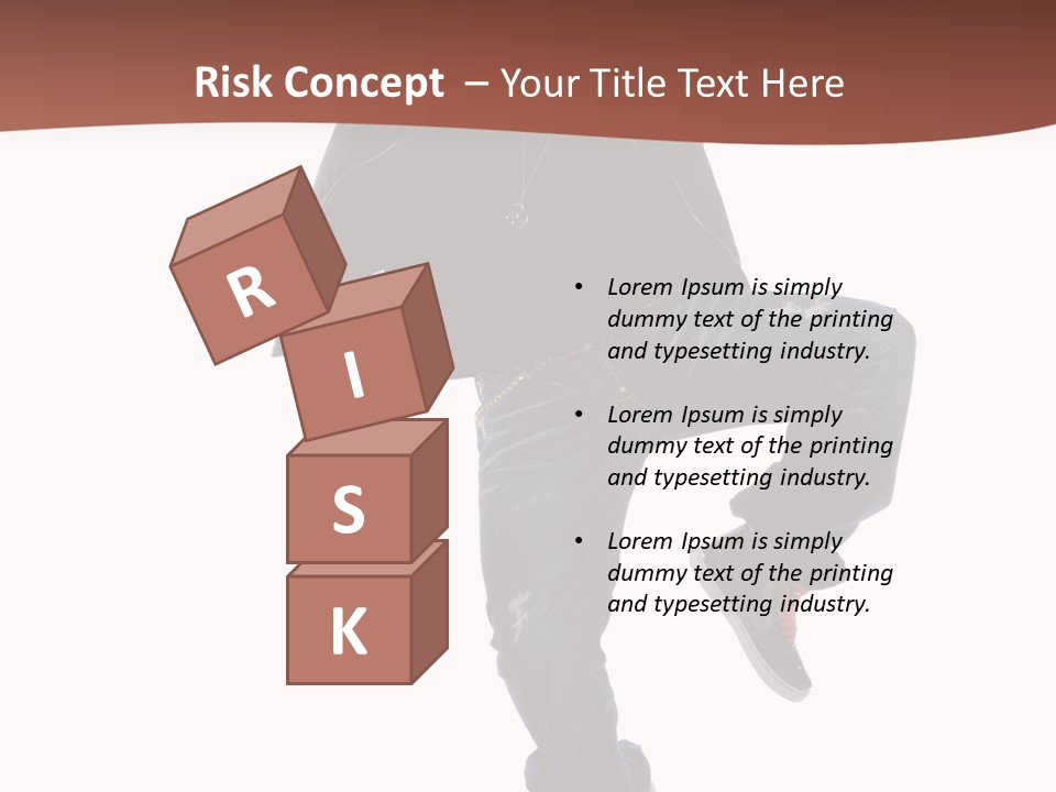 Cool Lifestyle Portrait PowerPoint Template