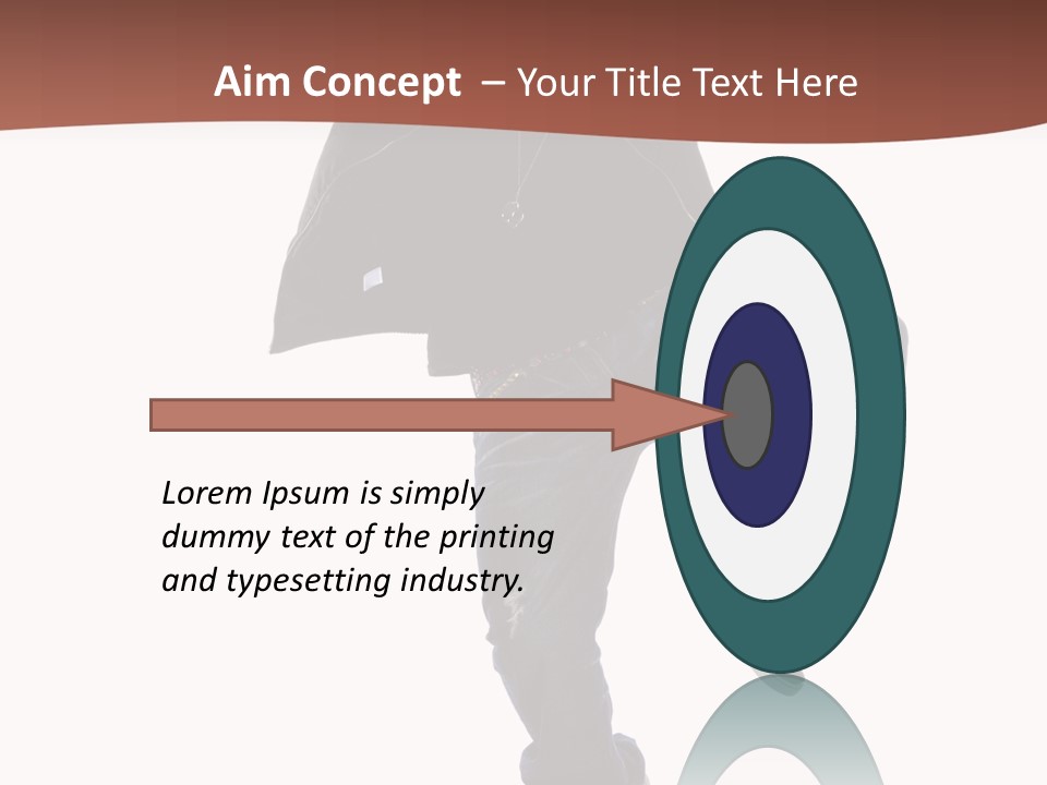 Cool Lifestyle Portrait PowerPoint Template