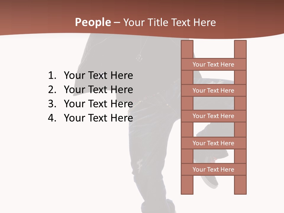 Cool Lifestyle Portrait PowerPoint Template