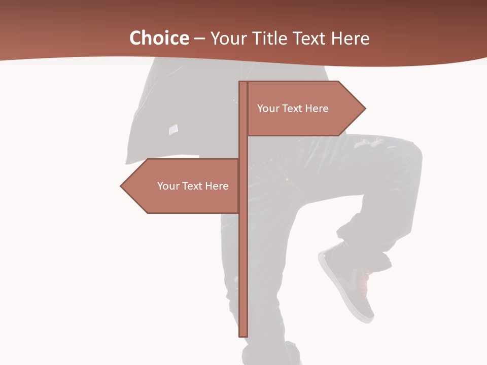 Cool Lifestyle Portrait PowerPoint Template