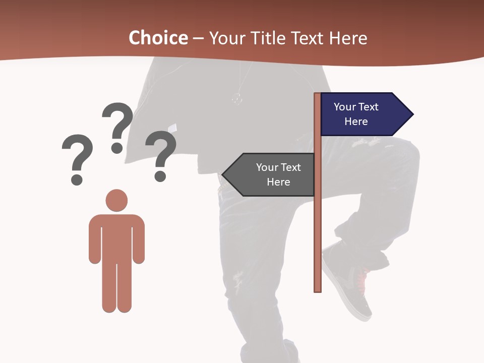 Cool Lifestyle Portrait PowerPoint Template